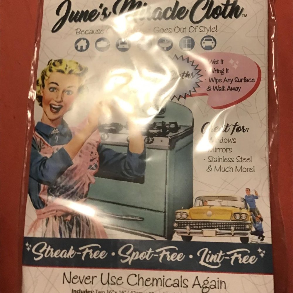 Junes Miracle Cloth Microfiber Polishing Cleaning Cloths Reusable White …
